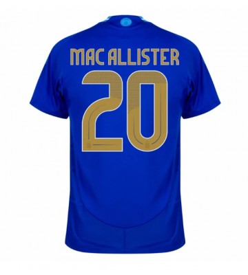 Argentina Alexis Mac Allister #20 Bortatröja Copa America 2024 Kortärmad